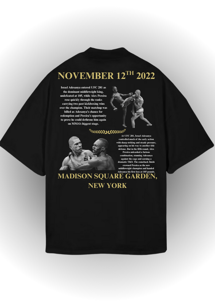 Heritage 281 Tee - Adesanya vs. Pereira